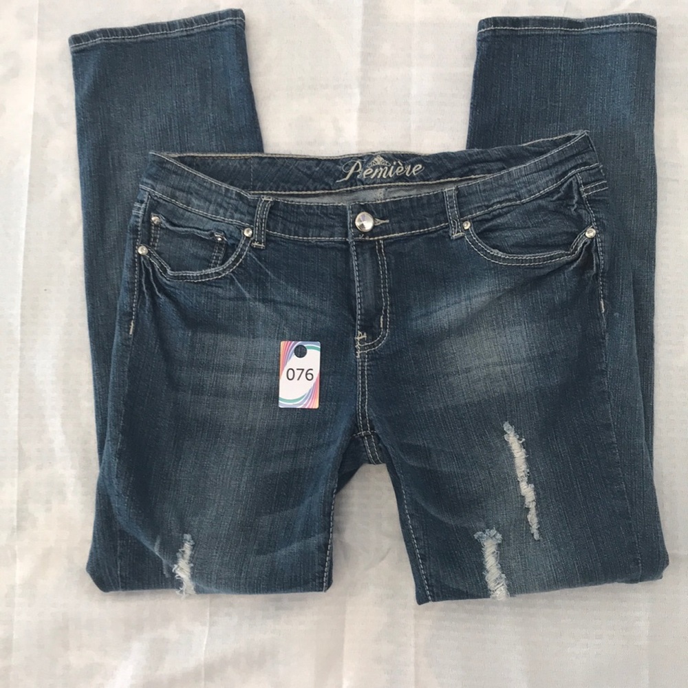 Premiere Jeans Size 15/16 distressed